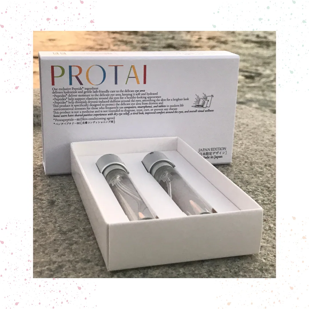 PROTAI Eye Skin Care Mist refill set, two 10 ml bottles