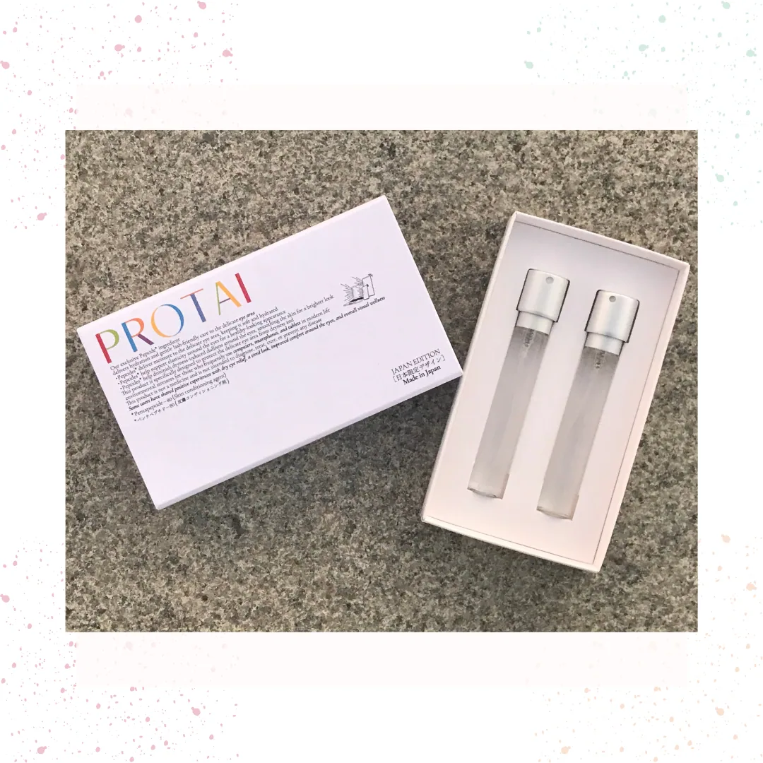 PROTAI Eye Skin Care Mist refill set, two 10 ml bottles